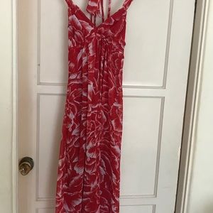 Elegant floral strappy dress